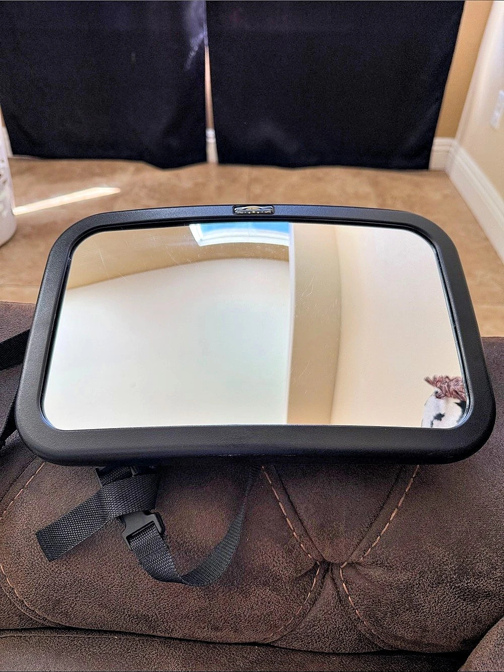 Brica Baby In-Sight Car Mirror Black & Brown